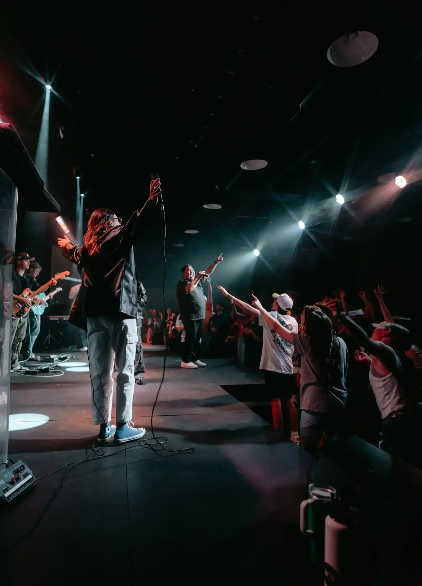 BC Youth students together on a Tuesday night